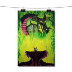Maleficent Disney Sleeping Beauty Poster Wall Decor