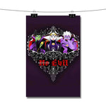Maleficent and Ursula Disney Poster Wall Decor