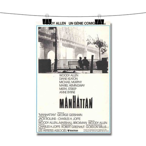 Manhattan Woody Allen Poster Wall Decor