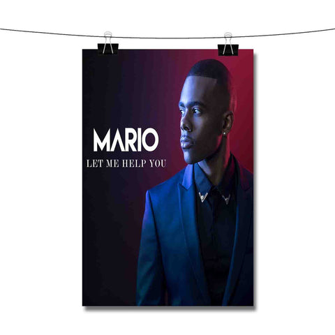 Mario Let Me Help You Poster Wall Decor