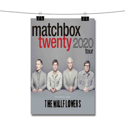 Matchbox Twenty 2020 Poster Wall Decor