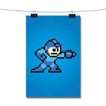 Mega Man Pixel Art Poster Wall Decor