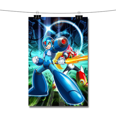 Mega Man X Anime Poster Wall Decor