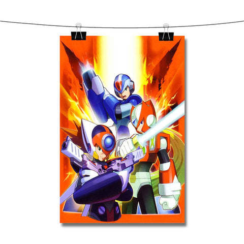 Mega Man X Characters Poster Wall Decor