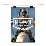 Megadeth Cyber Army Poster Wall Decor