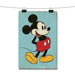 Mickey Mouse Vintage Poster Wall Decor