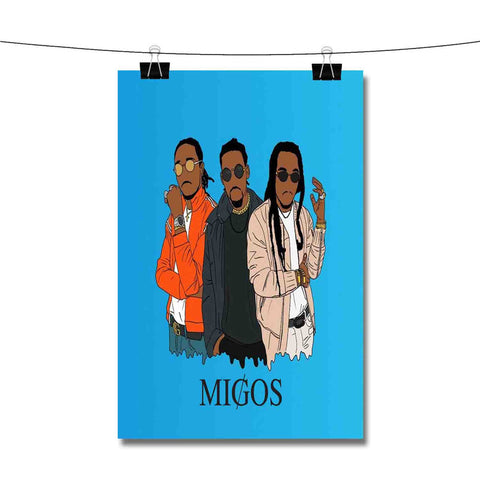 Migos Music Art New Poster Wall Decor