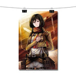 Mikasa Ackerman Attack on Titans Poster Wall Decor