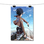 Mikasa Ackerman Shingeki no Kyojin Anime Poster Wall Decor