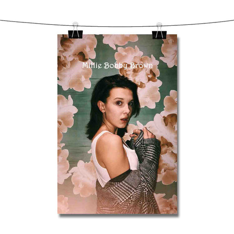 Millie Bobby Brown Actress Poster Wall Decor