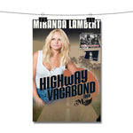 Miranda Lambert Highway Vagabond Tour Poster Wall Decor