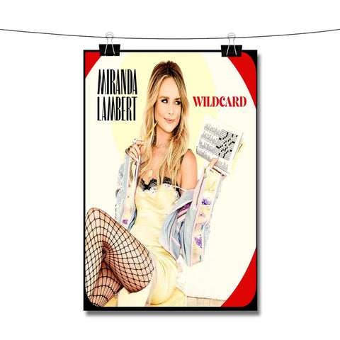 Miranda Lambert Wildcard Poster Wall Decor
