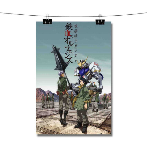 Mobile Suit Gundam Iron Blooded Orphans Poster Wall Decor