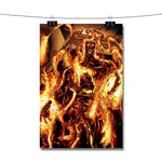 Molten Man Marvel Villains Poster Wall Decor