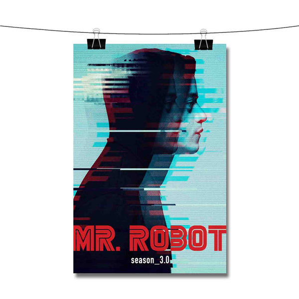 The Mr. Robot season 4 poster shows its holiday spirit