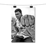 Muhammad Ali Black and White Poster Wall Decor