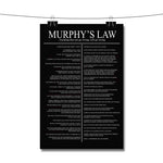 Murphy s Law Poster Poster Wall Decor