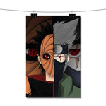 Naruto Shippuden Tobi and Kakashi Poster Wall Decor