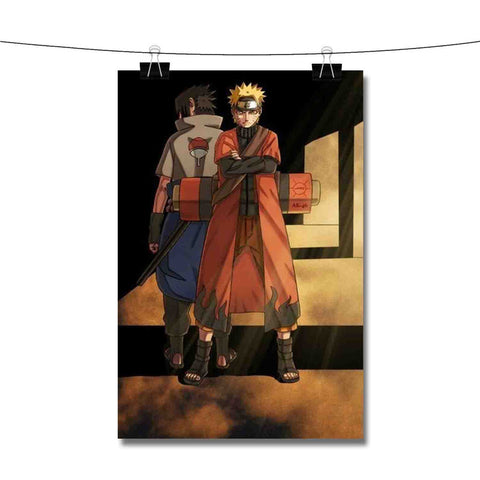Naruto and Sasuke Poster Wall Decor