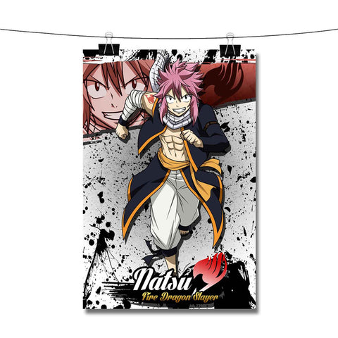 Natsu Dragneel Animation Poster Wall Decor