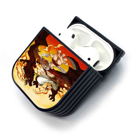 Natsu Dragneel and Igneel Fairy Tail Custom New AirPods Case Cover