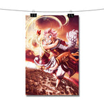 Natsu Dragneel and Lucy Fairy Tail Poster Wall Decor