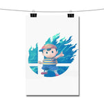 Ness Super Smash Bros Poster Wall Decor