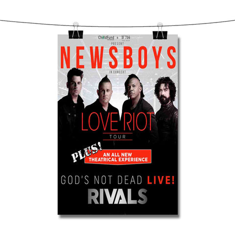 Newsboys Love Riot Tour Poster Wall Decor
