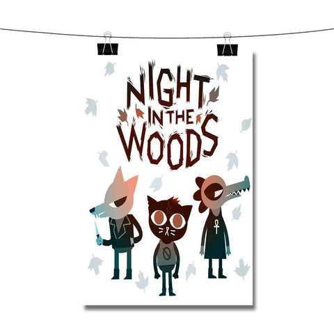 Night In The Woods Poster Wall Decor