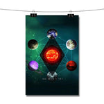 No Man s Sky Planets Space Poster Wall Decor