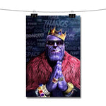 Notorious Thanos Infinity War Poster Wall Decor