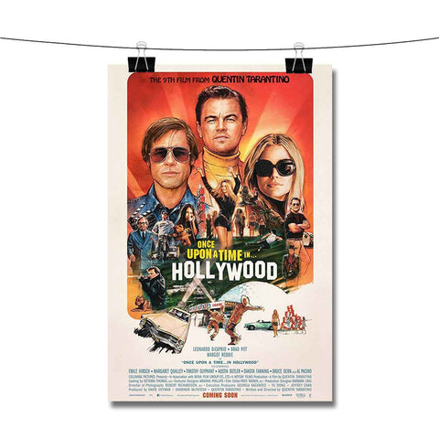 Once Upon a Time in Hollywood Poster Wall Decor
