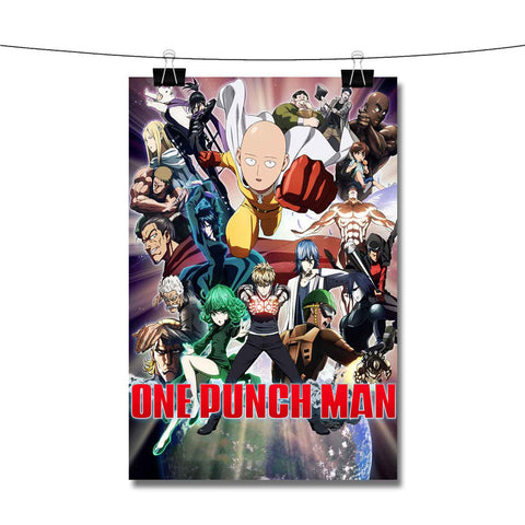 One Punch Man Season 2 All Poster Wall Decor