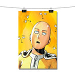 One Punch Man Yellow Poster Wall Decor
