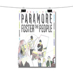 Paramore Foster The People Poster Wall Decor
