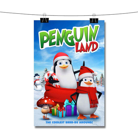Penguin Land Poster Wall Decor