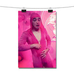 Pink Guy Poster Wall Decor