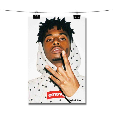 Playboi Carti American Rapper Poster Wall Decor