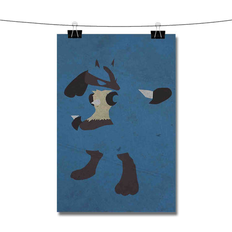 Pokemon Lucario Poster Wall Decor