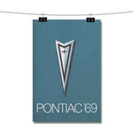 Pontiac GTO 1969 Poster Wall Decor
