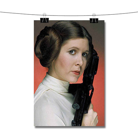 Princess Leia Star Wars The Force Awakens Poster Wall Decor
