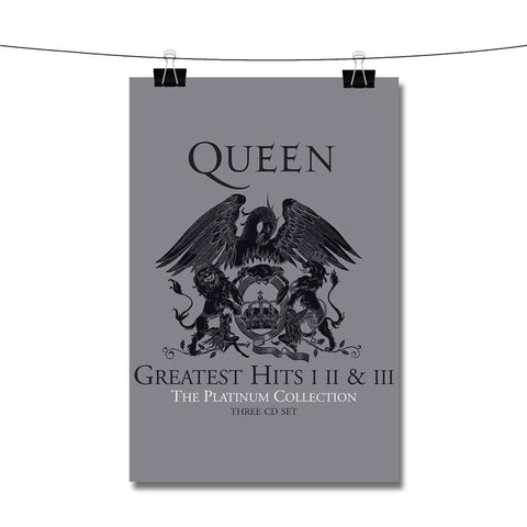 Queen The Platinum Band Poster Wall Decor