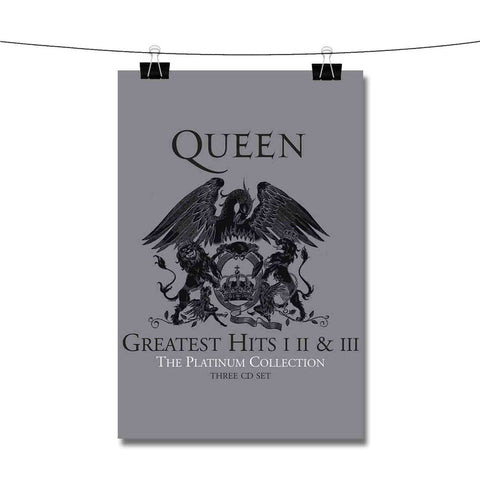 Queen The Platinum Poster Wall Decor