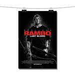 Rambo Last Blood Pop Art Poster Wall Decor