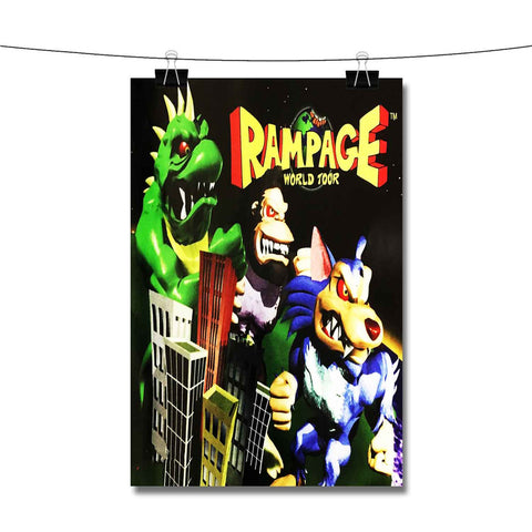 Rampage World Tour Poster Wall Decor