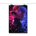 Re Zero Starting Life in Another World Anime Poster Wall Decor