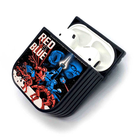 Red vs Blue Halo Custom New AirPods Case Cover