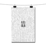 Rick Ross Black Dollar Poster Wall Decor