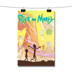 Rick and Morty Cartoon Poster Wall Decor