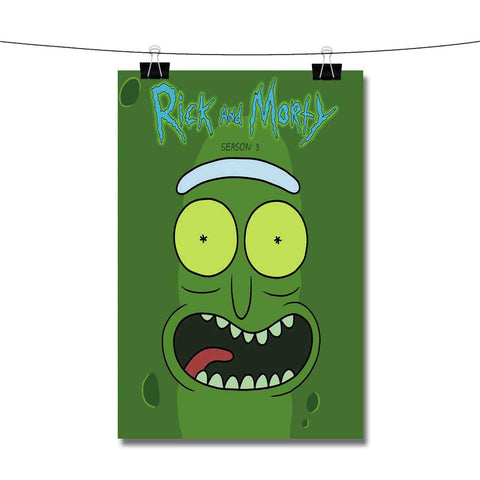 Rick and Morty Face Poster Wall Decor